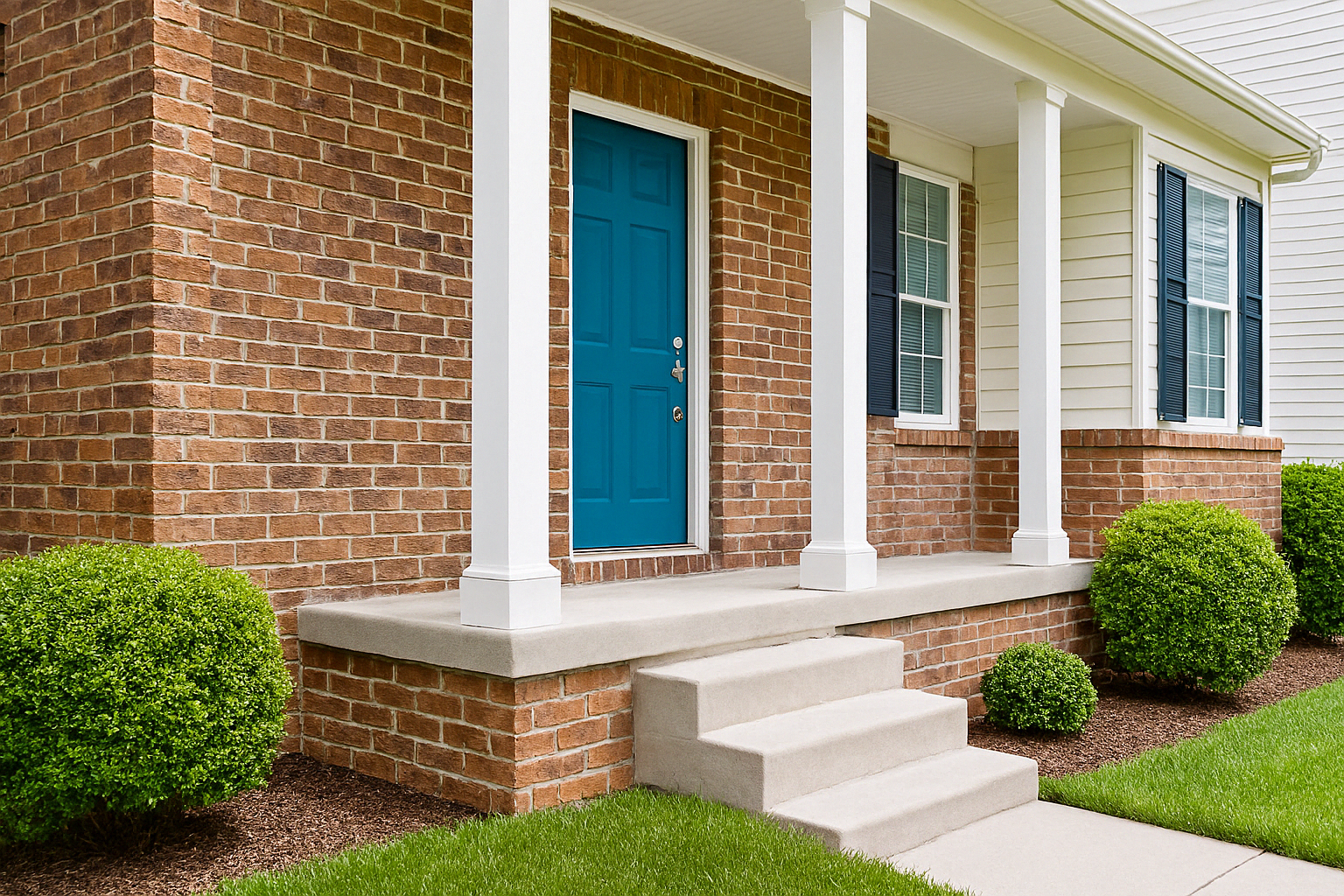 Professional brick restoration and cleaning Knightdale NC